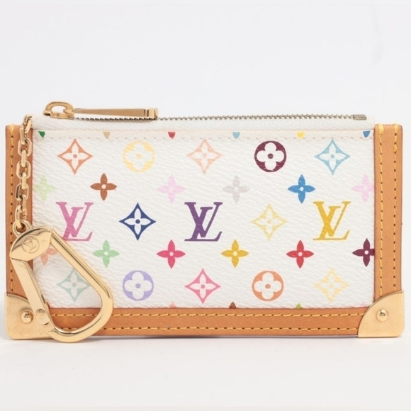 Authentic Louis Vuitton Multicolor Pochette Keys - Picture 1 of 10
